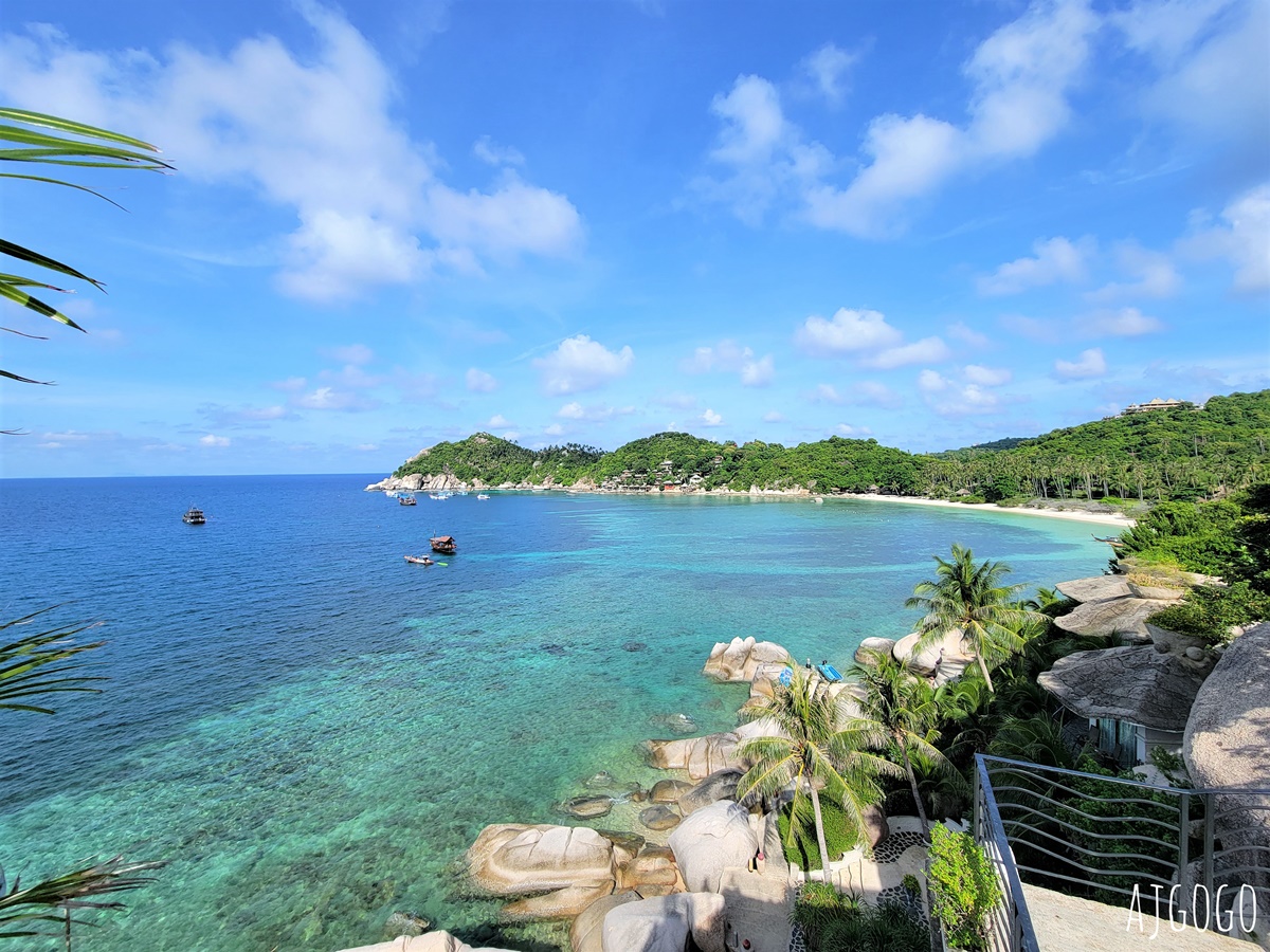 龜島海景飯店：Jamahkiri Resort & Spa 海景豪華房、早餐、泳池