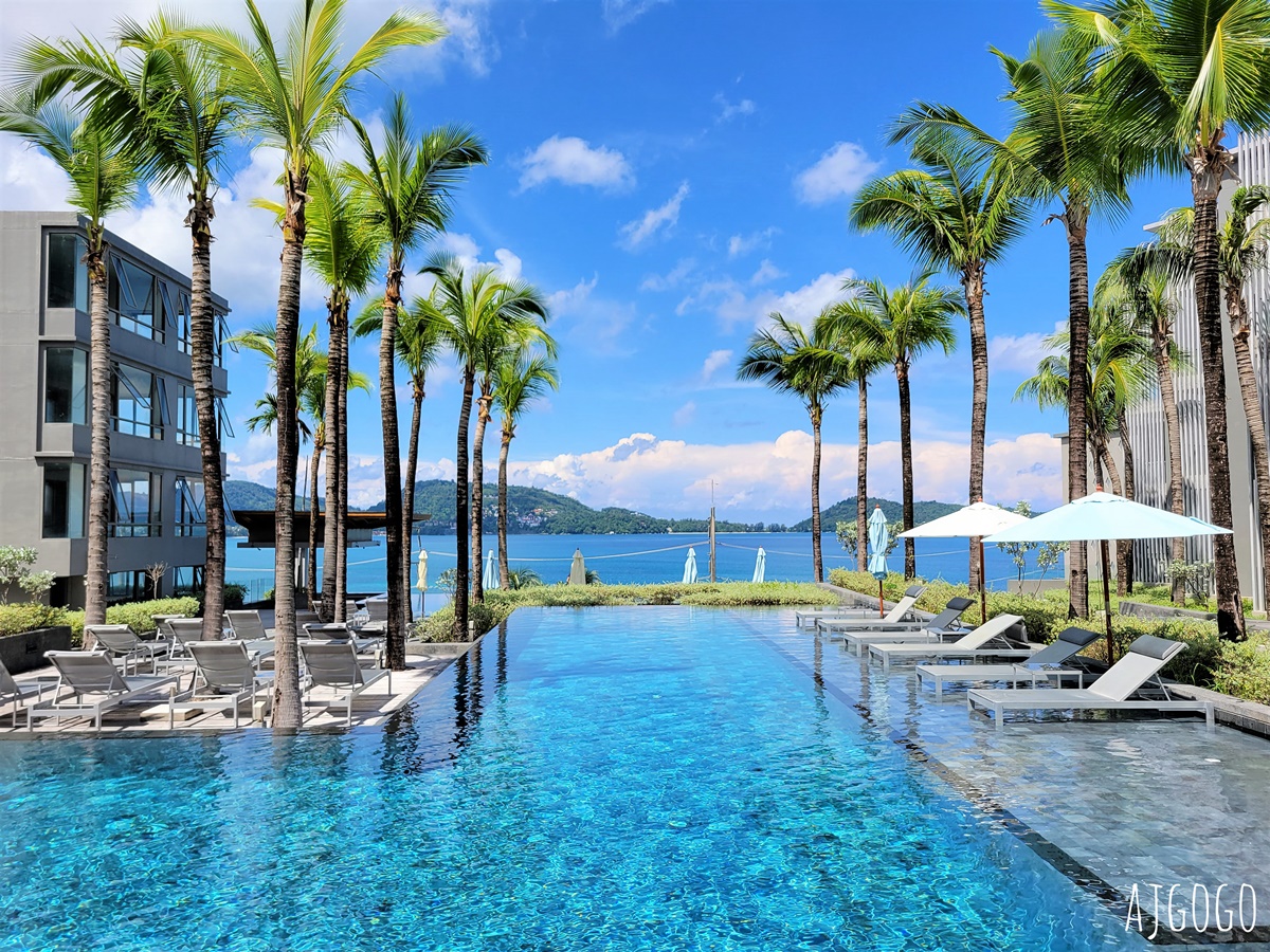 普吉島芭東 海濱海灘度假飯店 Oceanfront Beach Resort 超豪華海洋房、早餐 超美無邊際泳池