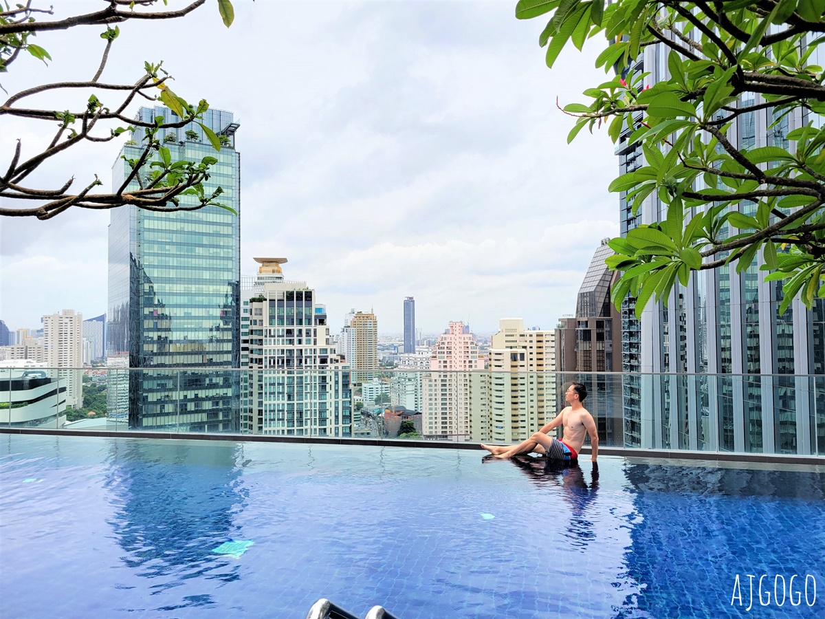 曼谷素坤逸 24 號美居酒店 無邊際泳池很美 早餐、市景高級房分享