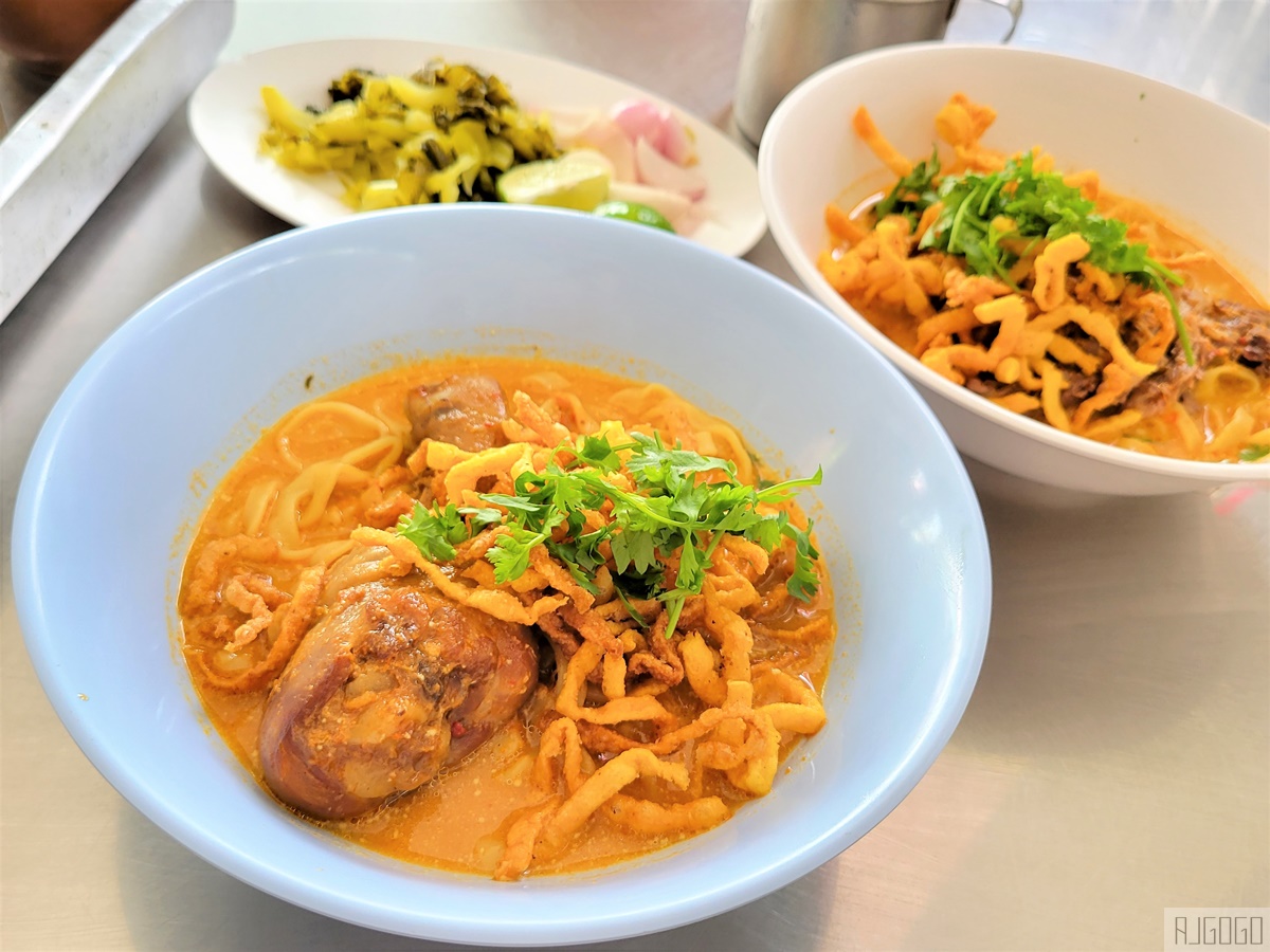 清邁 泰北咖哩湯麵 米其林推薦 尼曼區最有人氣的咖哩湯麵之一