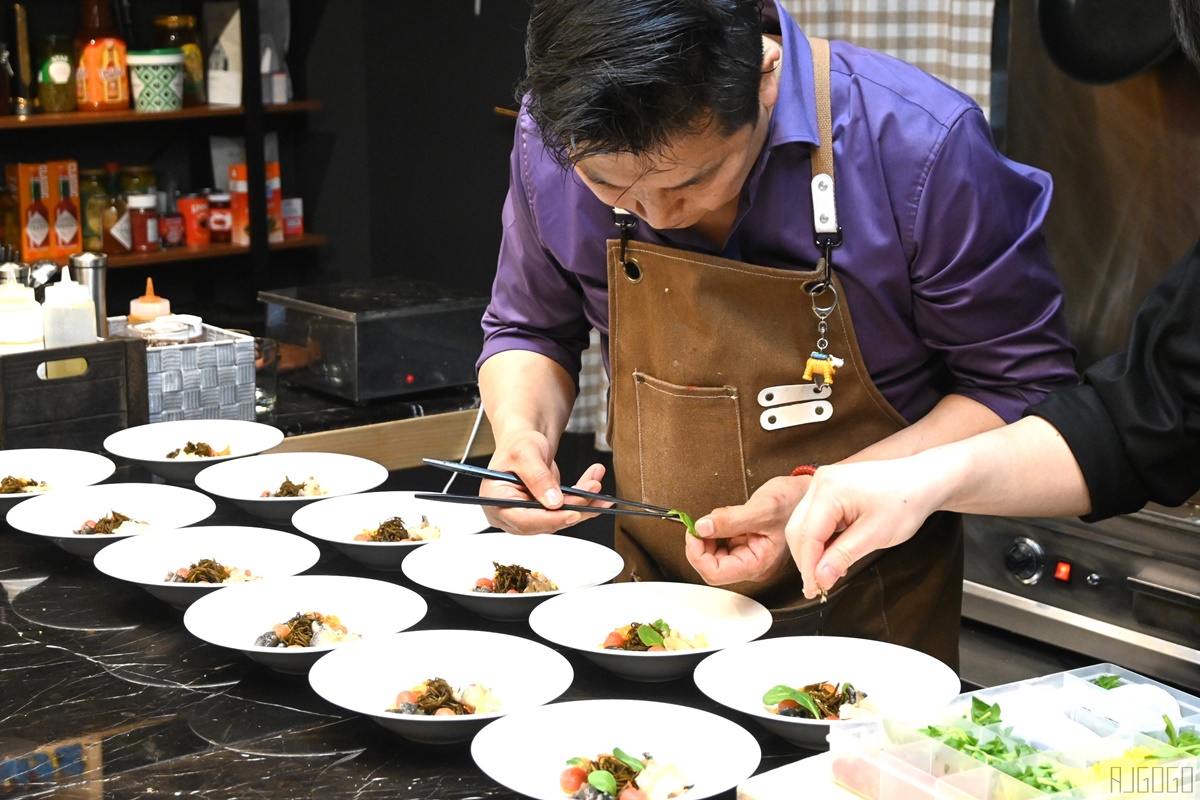 釜山 Chef Gon 坤 米其林指南入選餐廳 札嘎其市場旁的精緻海鮮餐廳