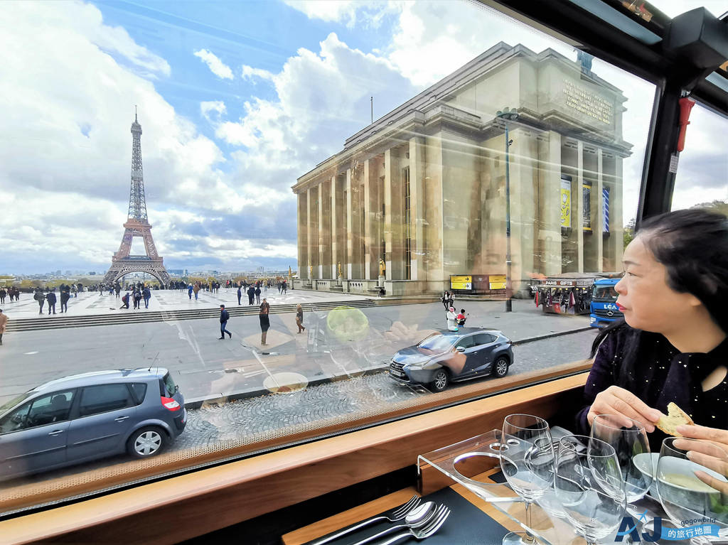 巴黎巴士餐車：法式午餐+景點導覽巴士之旅 Bustronome Luxury Bus 有趣的餐車體驗