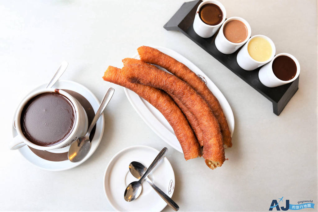 （瓦倫西亞美食）Chocolateria Valor 西班牙第一大巧克力品牌開設的咖啡廳 西班牙油條早餐