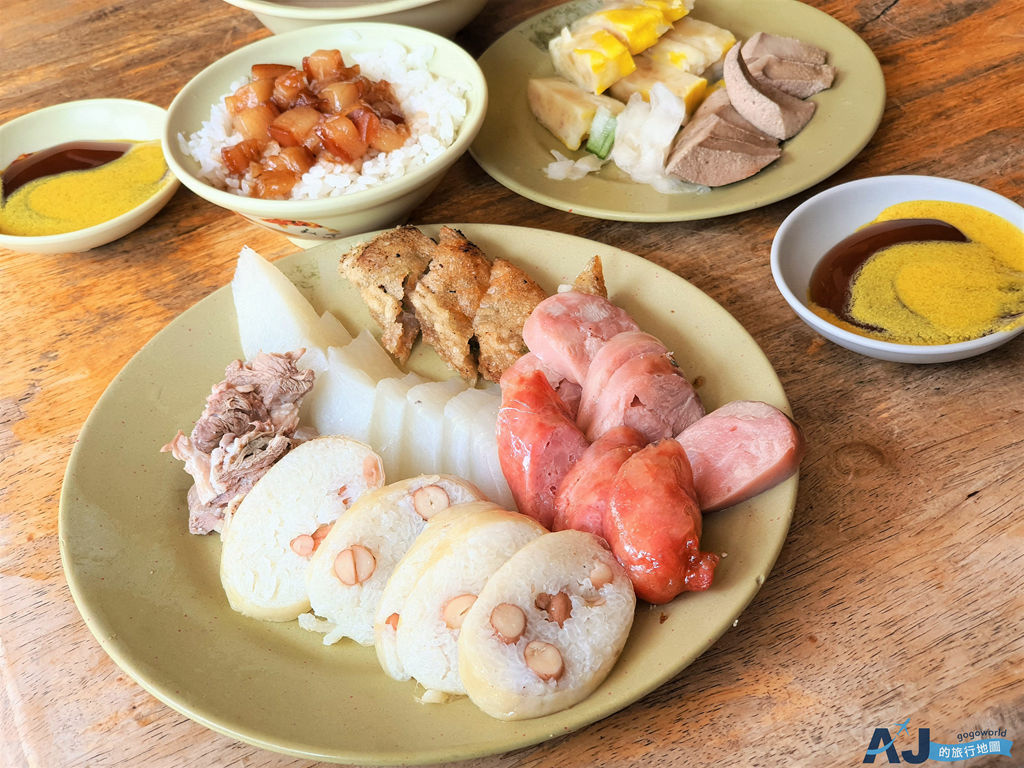 台南早午餐：阿龍香腸熟肉 便宜的黑白切、好好吃的肉燥飯 菜單、營業時間分享