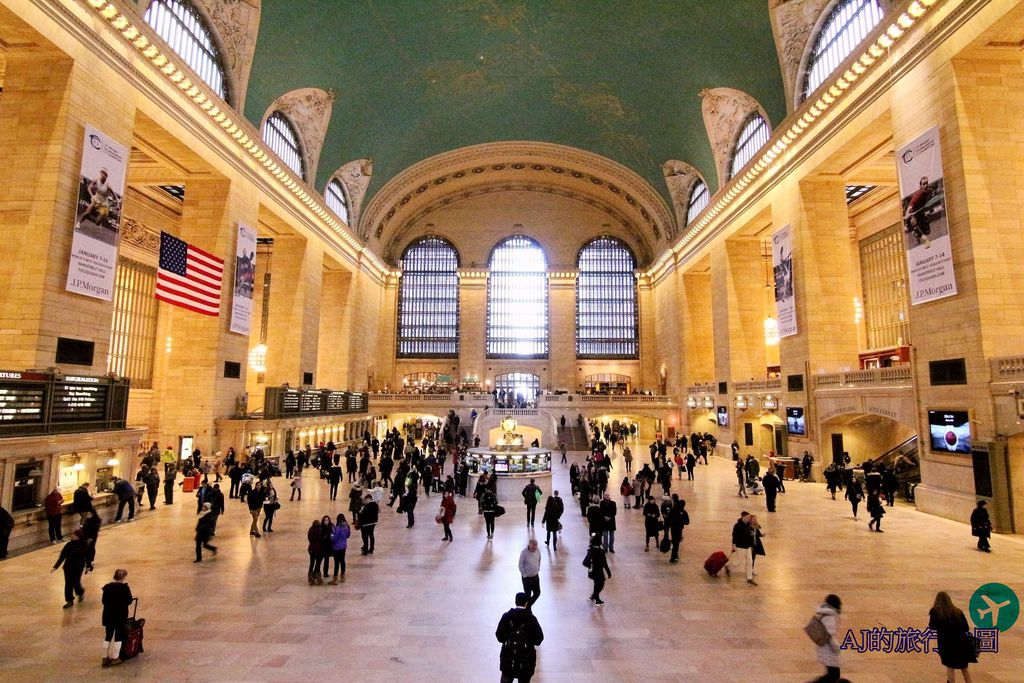 （紐約中央車站遊記）Grand Central Terminal 交通與開放時間 & 好好逛的美食街+美食市集 地鐵4、5、6、7、S線