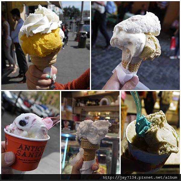 （羅馬必吃美食）上帝親吻過的義大利冰淇淋Gelato－分享6家羅馬冰淇淋店！