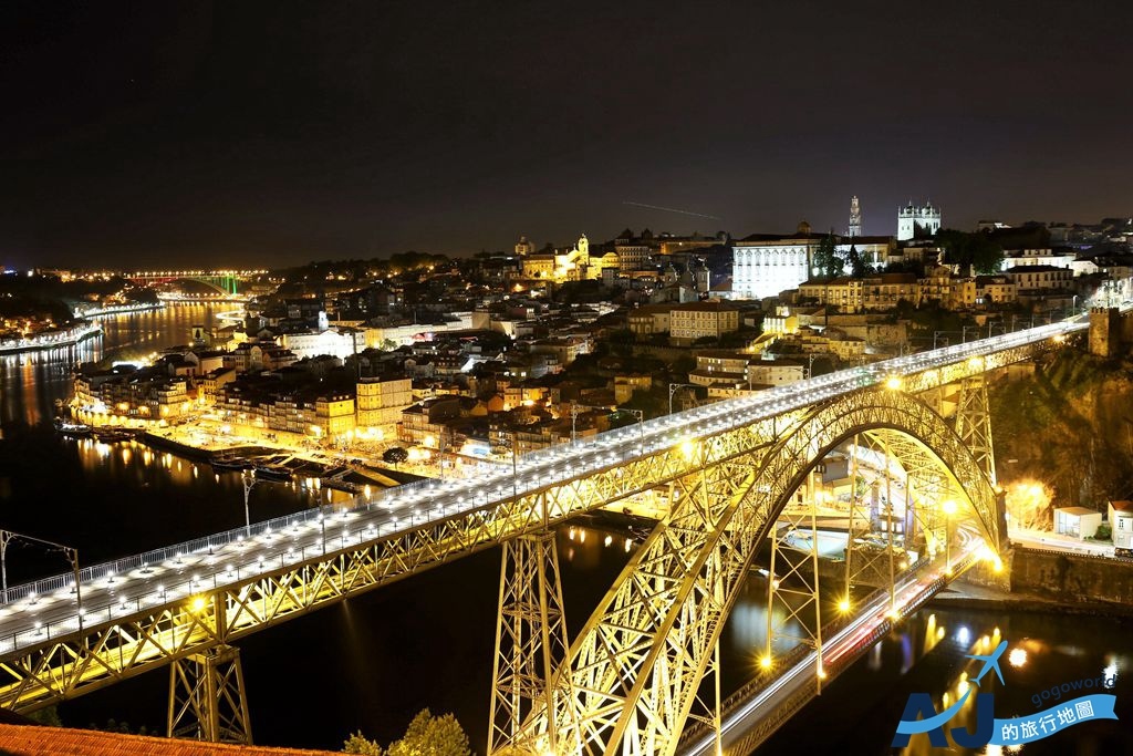 波多 路易一世大橋與杜羅河畔散步 & 經典波多夜景哪裡拍