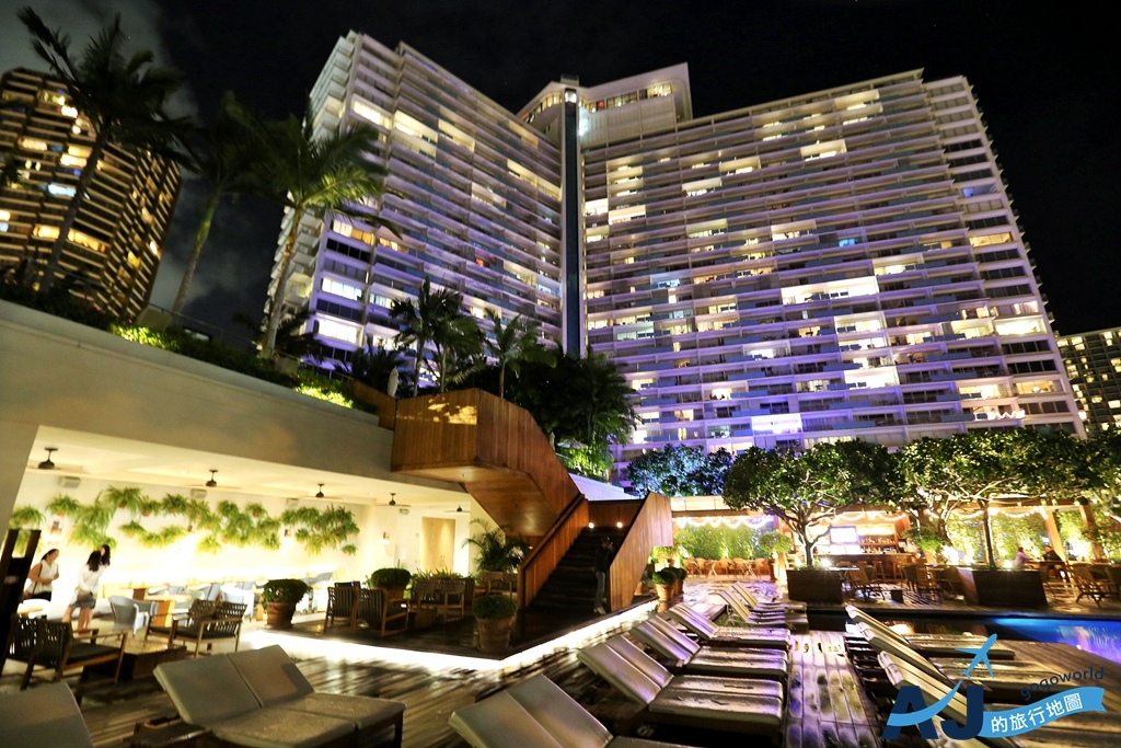 （檀香山威基基飯店）The Modern Honolulu Hotel 檀香山飯店現代飯店 tripadvisor第2名 港景套房、晚餐分享