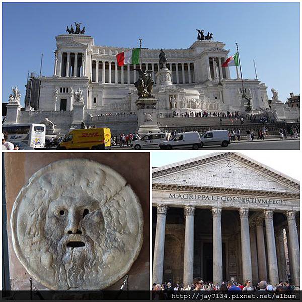 羅馬假期DAY3-2：真實之口>威尼斯廣場>萬神殿