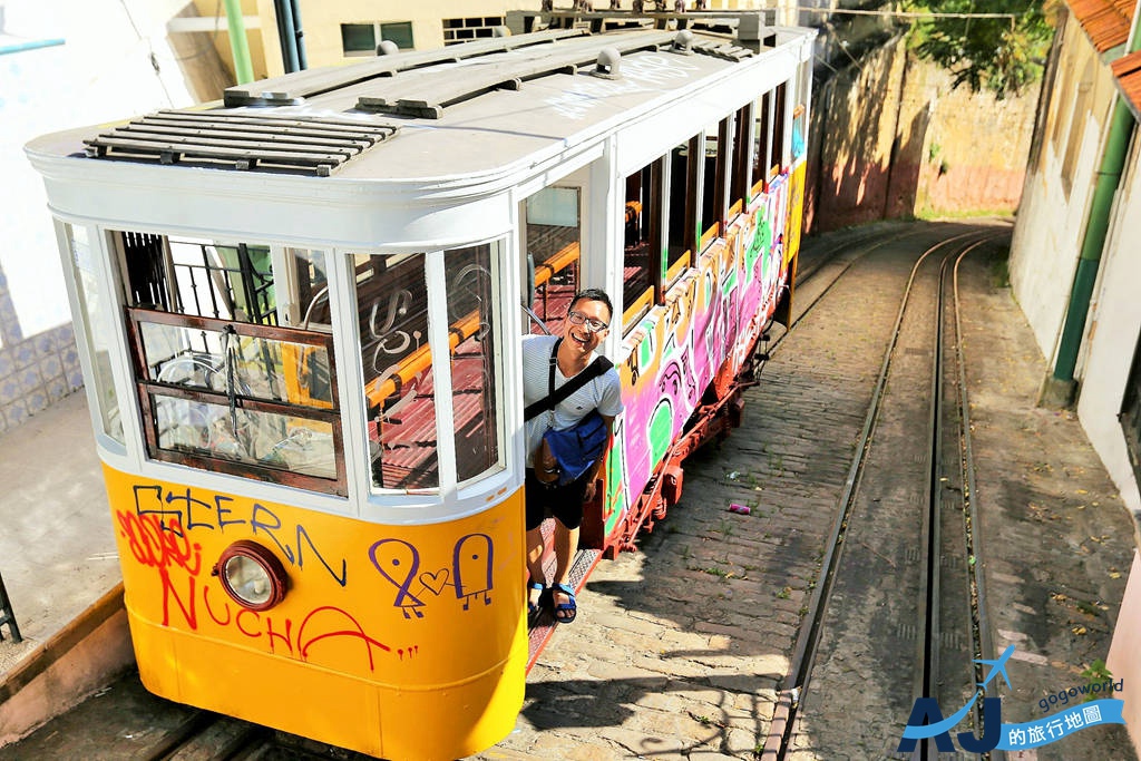 里斯本 3條經典爬坡電車一次走完 Bica、Lavra、Gloria 順便來空中花園眺望里斯本城