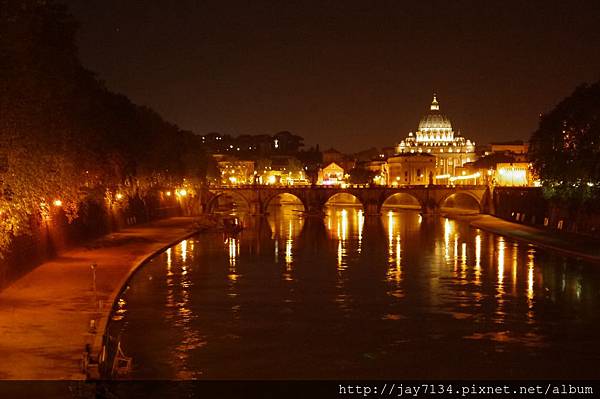 羅馬假期DAY2-3：聖天使堡>夜拍台伯河>夜拍鬥獸場