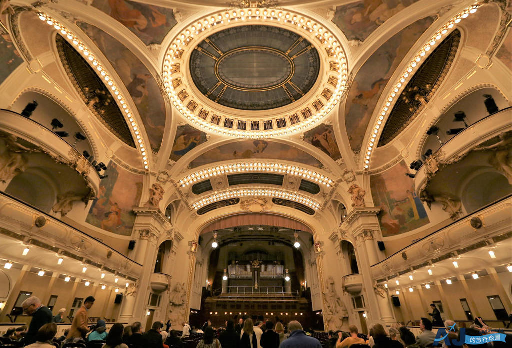 （布拉格景點）市民會館 史麥塔納廳 來布拉格聽一場音樂會吧