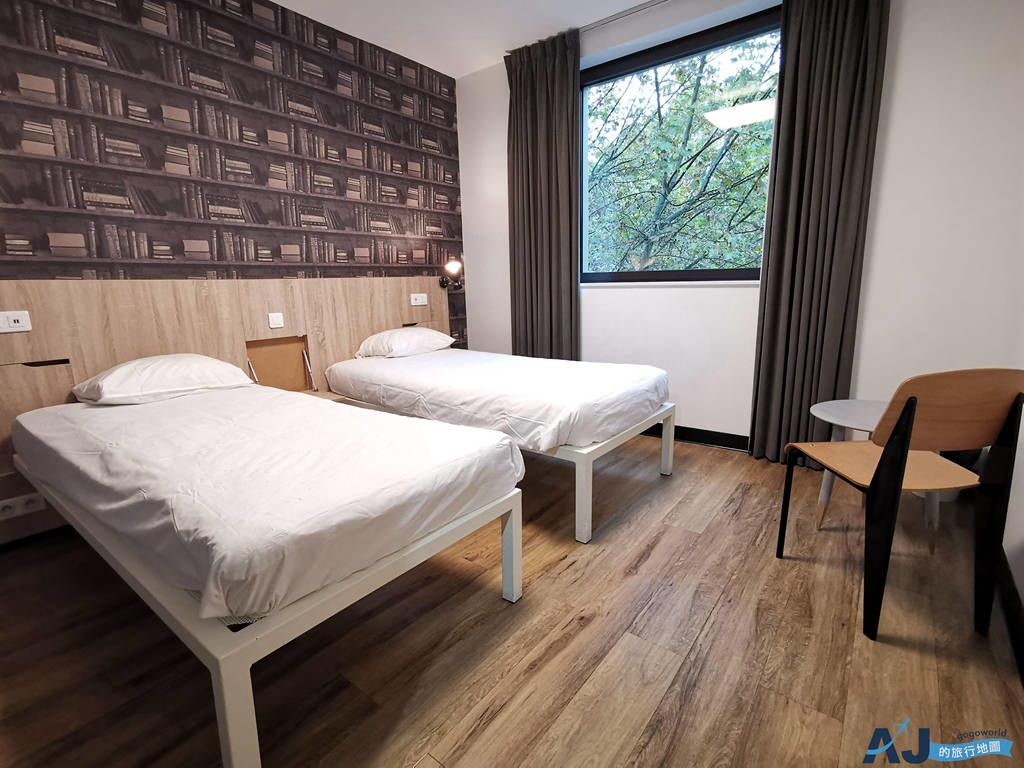 巴黎發電機旅館 獨立雙床房、早餐分享 也有青年旅館床位