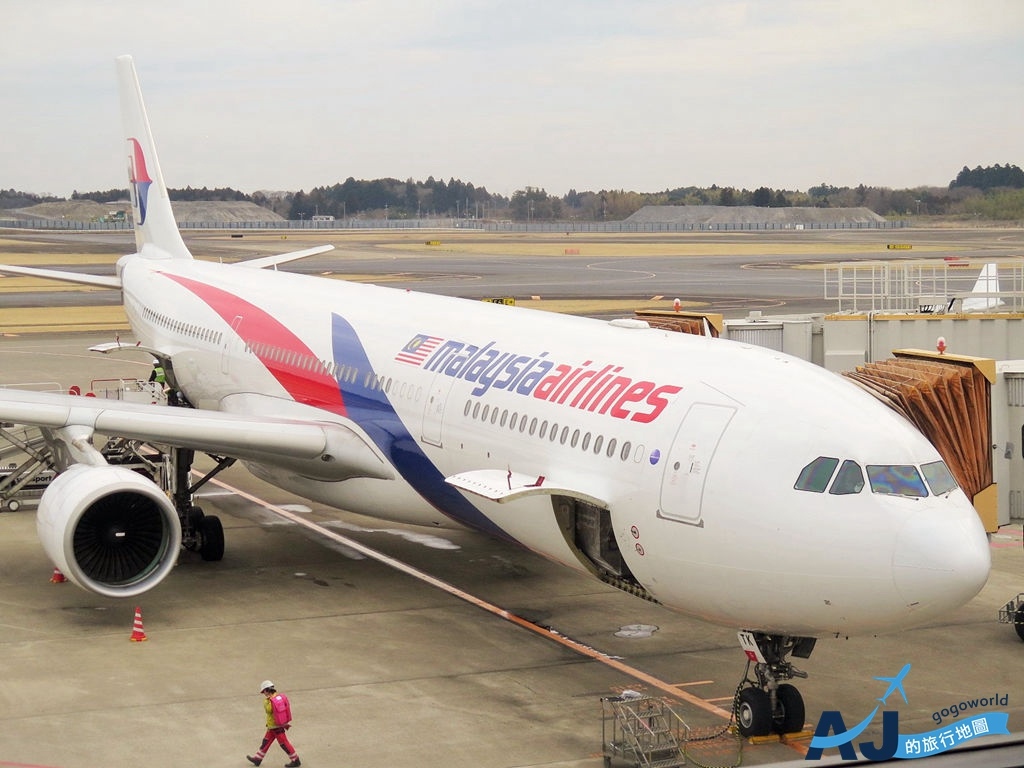 馬來西亞航空 MH89 東京成田NRT > 吉隆坡KUL A330-300 經濟艙飛機餐、吉隆坡國際機場轉機分享